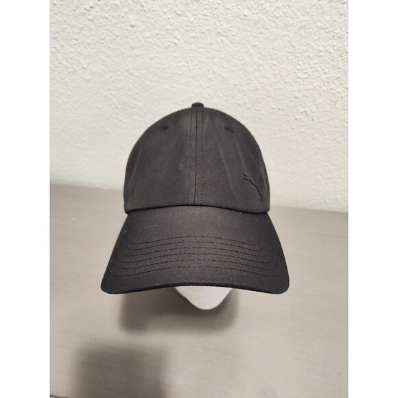 Puma Men's Fitted Baseball Cap Hat Black OSFA Adjustable Breathable RN100759 - Picture 2 of 9